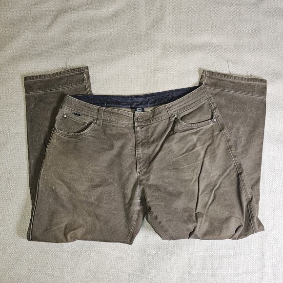 Kuhl Mens Rydr Outdoor Pants Jeans Brown 40x32 - Picture 5 of 16
